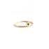 Garnet Dot Ring in Yellow Gold
